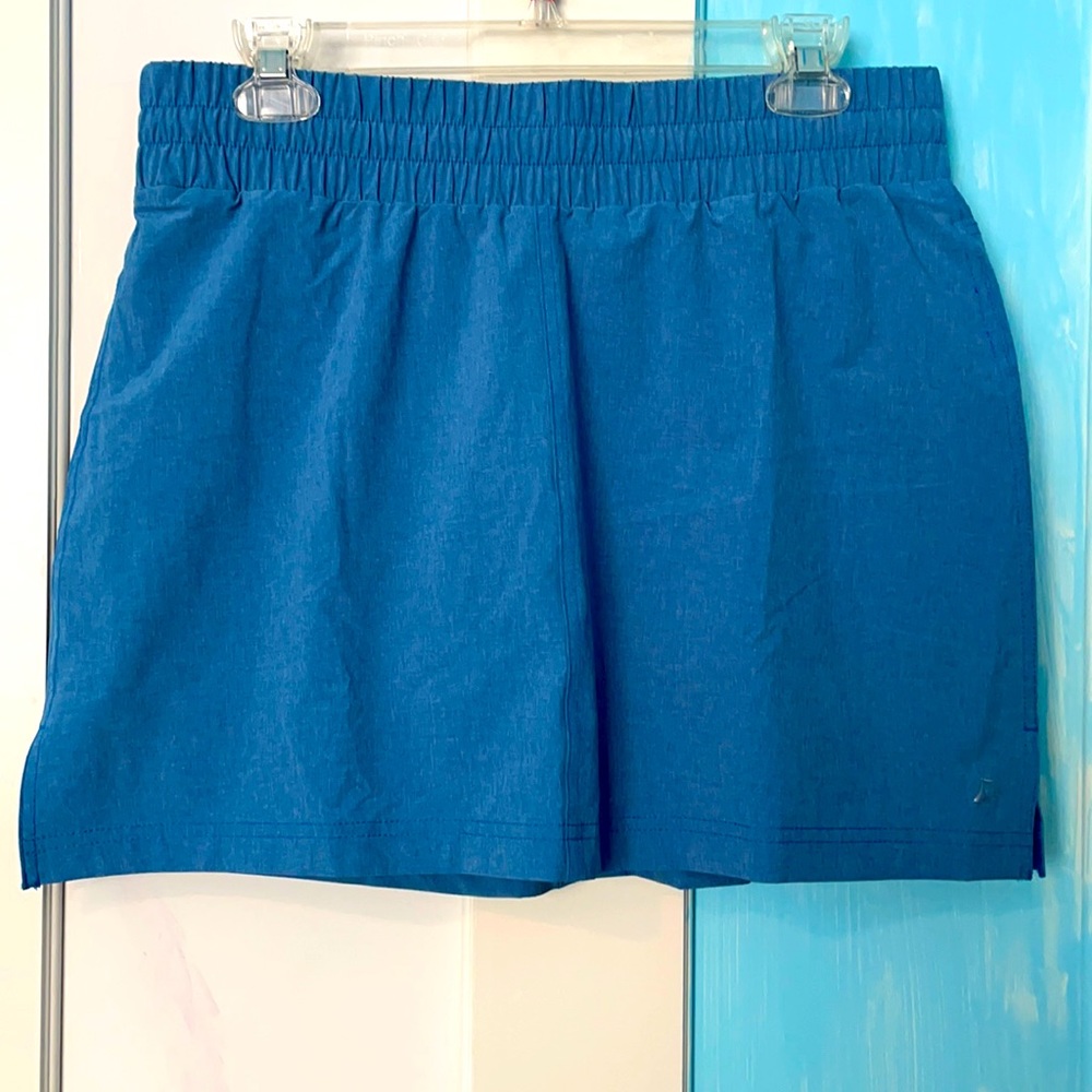 Blue skirt w/bike shorts SkirtSports M